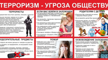 Терроризм-угроза обществу!