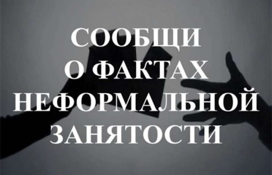 «Горячая линия» по вопросам неформальной занятости населения и легализации трудовых отношений